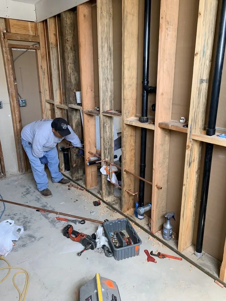 Commercial rough-in plumbing for Trenchless Sewer Repair in Hendrickson Corners